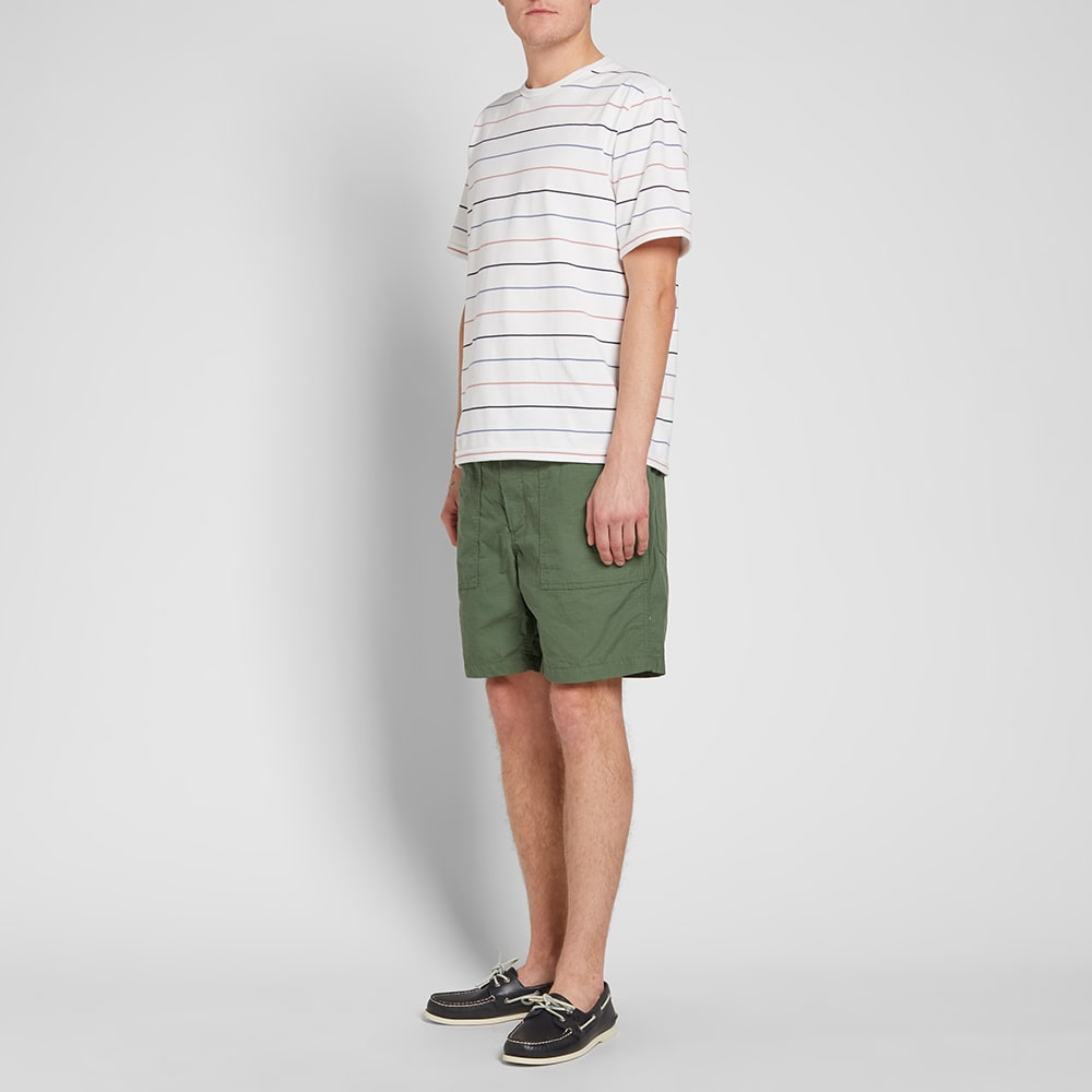 Engineered Garments Fatigue Short Olive Cotton Ripstop | END.