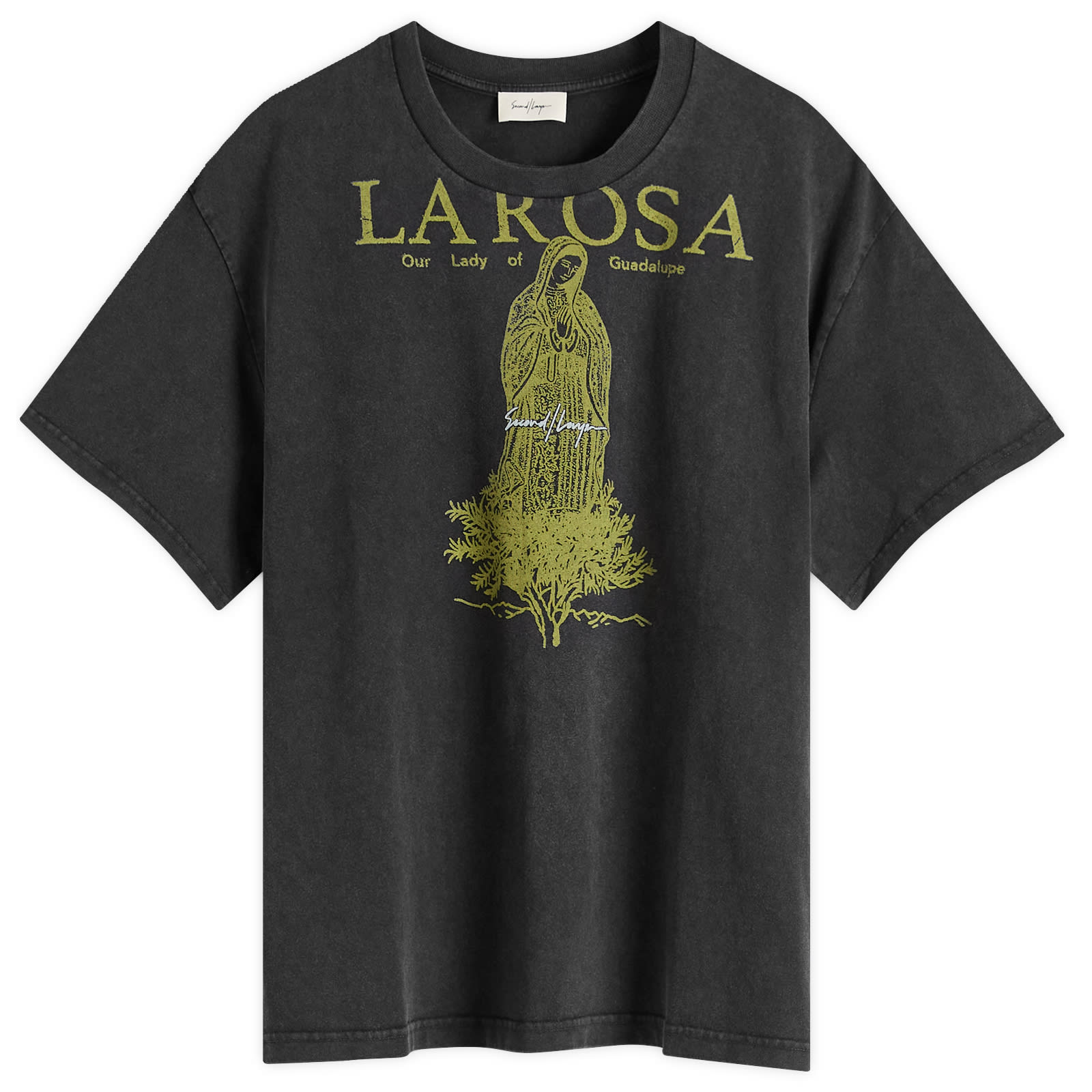 Second Layer BABY BAGGY TEE LA ROSA 黒　XL Second/Layer La Rosa Baggy Baby T-Shirt Black | END. (US)