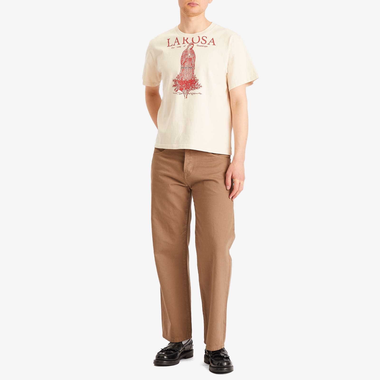 Second Layer BABY BAGGY TEE LA ROSA 黒 XL 【公式通販】
