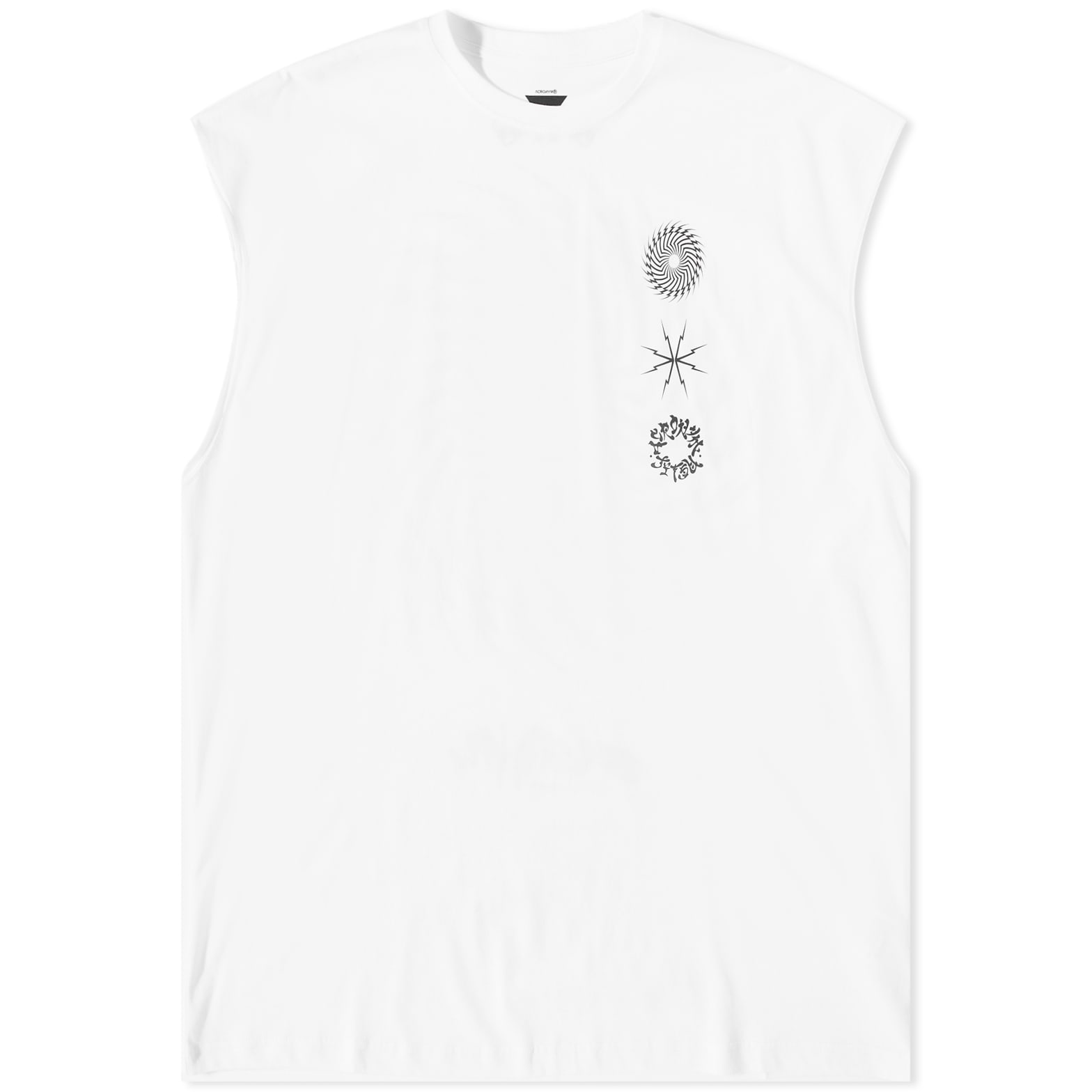 トップス ACRONYM PIMA COTTON SLEEVELESS T-SHIRT ACRONYM / PIMA