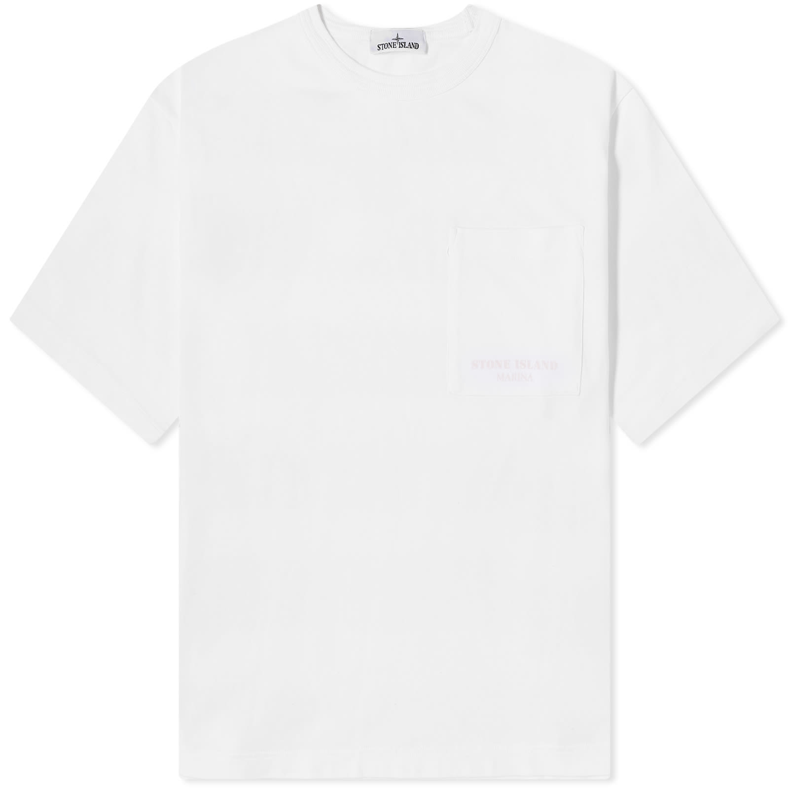 Stone Island Marina Logo Pocket T Shirt White END GB stone-island-marina-logo-pocket-t-shirt-white-end-gb