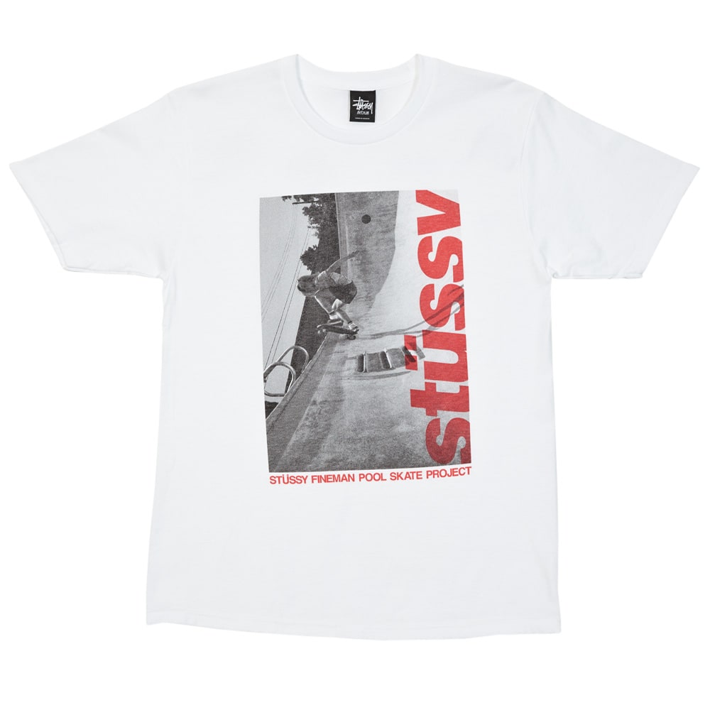 Stussy Pool Tee White \u0026 Red | END. (RU)