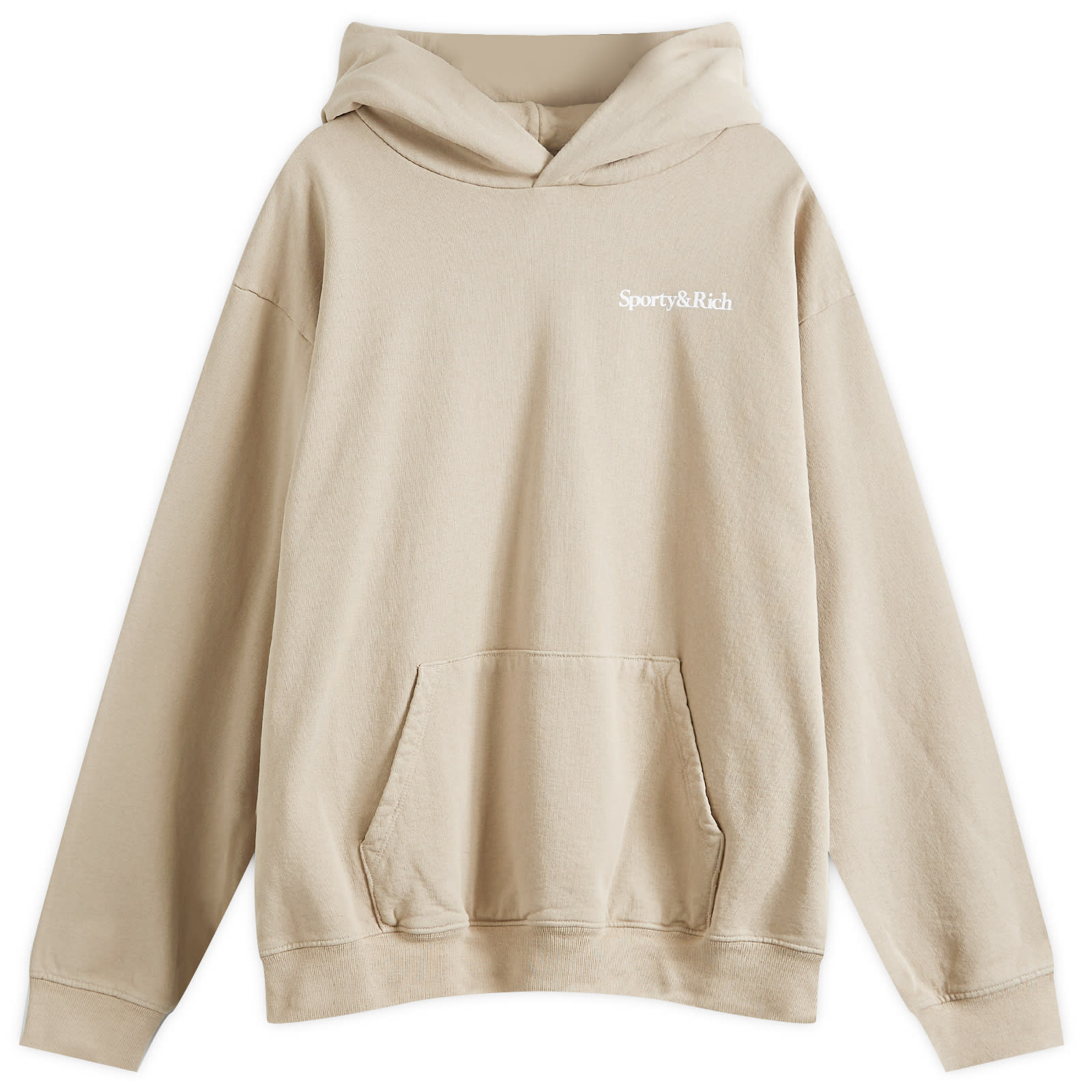 Sporty & Rich Health Is Wealth Hoodie Elephant & White | END
