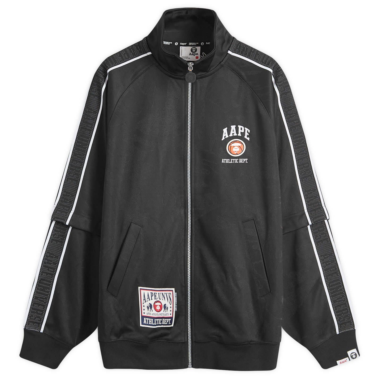 AAPE Pop Sleeve Sweatshirt Black | END. (US)