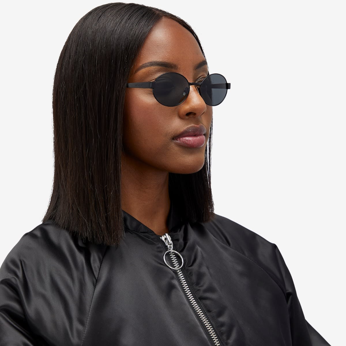 NEW SAINT LAURENT SUNGLASSES SL692 001 BLACK UNISEX EYEWEAR SL 692 001 Sunglasses SL 692 Saint Laurent | color Black | Gomez.pl/en main image 3