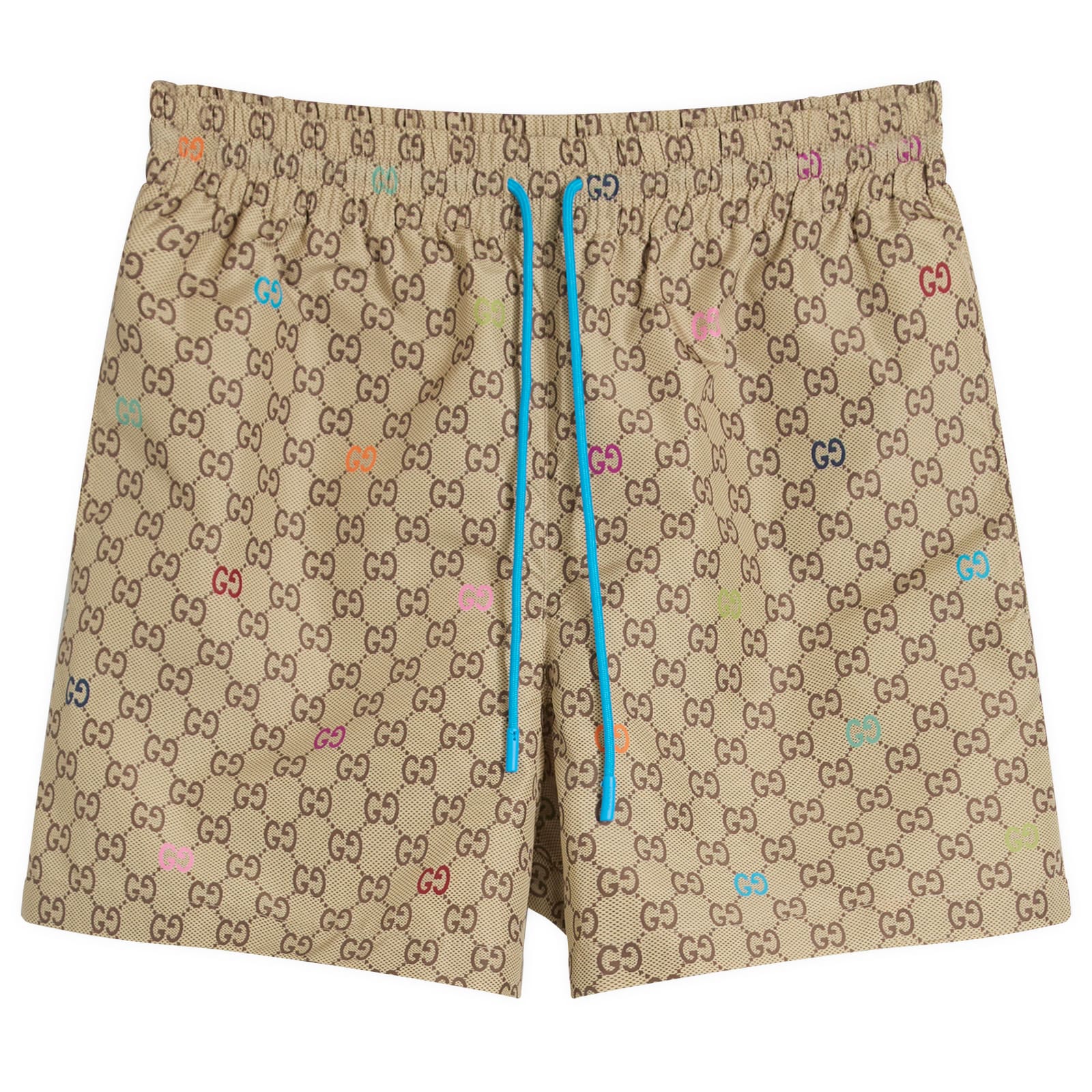 Gucci GG Nylon Swimshort Brown | END. (US)