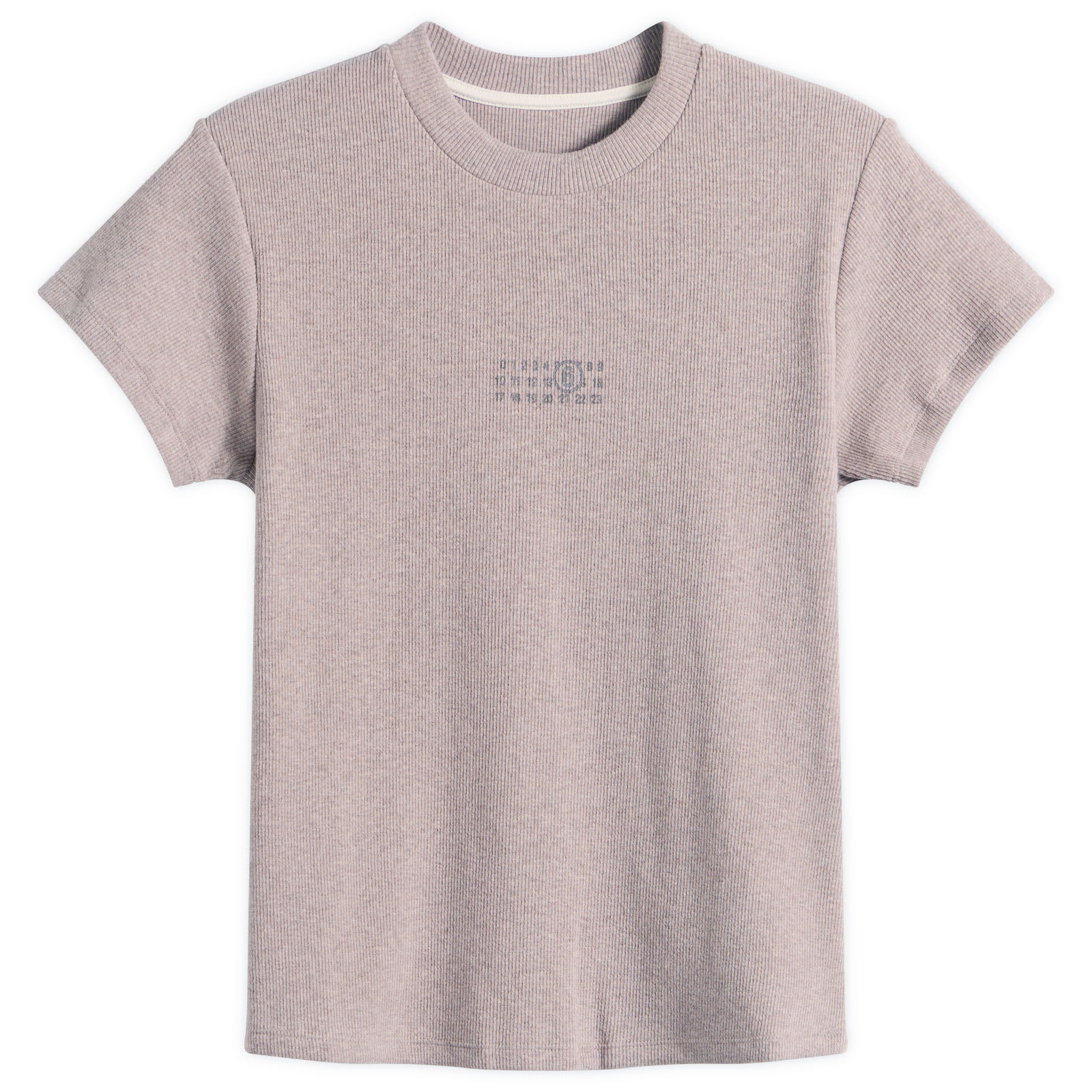 MM6 Maison Margiela Women's Baby T-Shirt in Taupe, Size Large