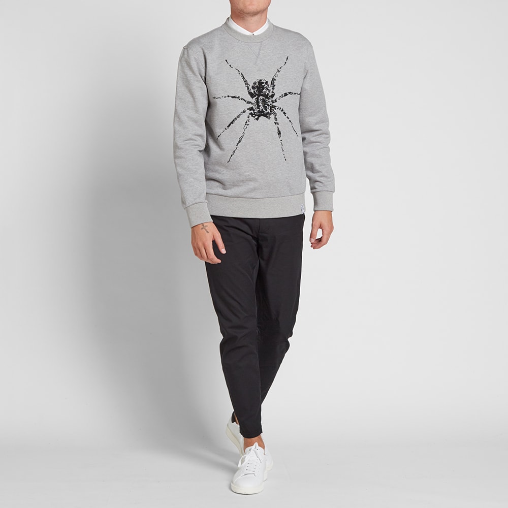 Lanvin Beaded Spider Sweat Grey & Black END.