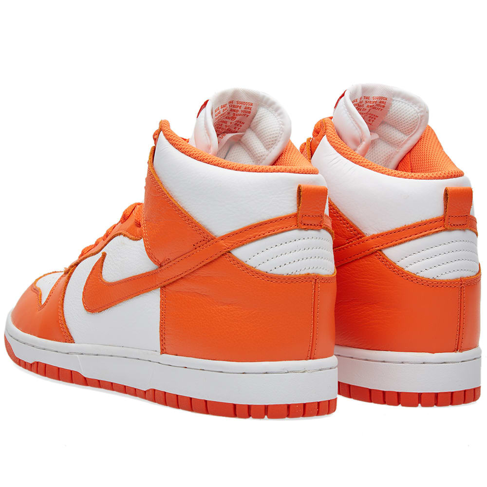 dunk orange nike