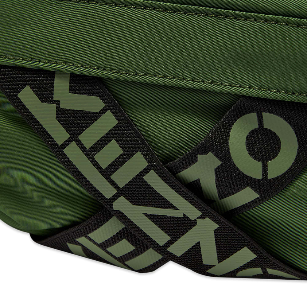 Kenzo Sport Logo Waist Bag Dark Khaki END.