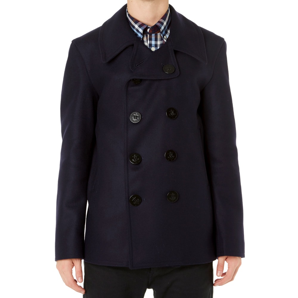 Gloverall Reefer Pea Coat Indigo END. (ES)