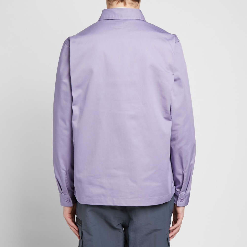 stussy garage zip up