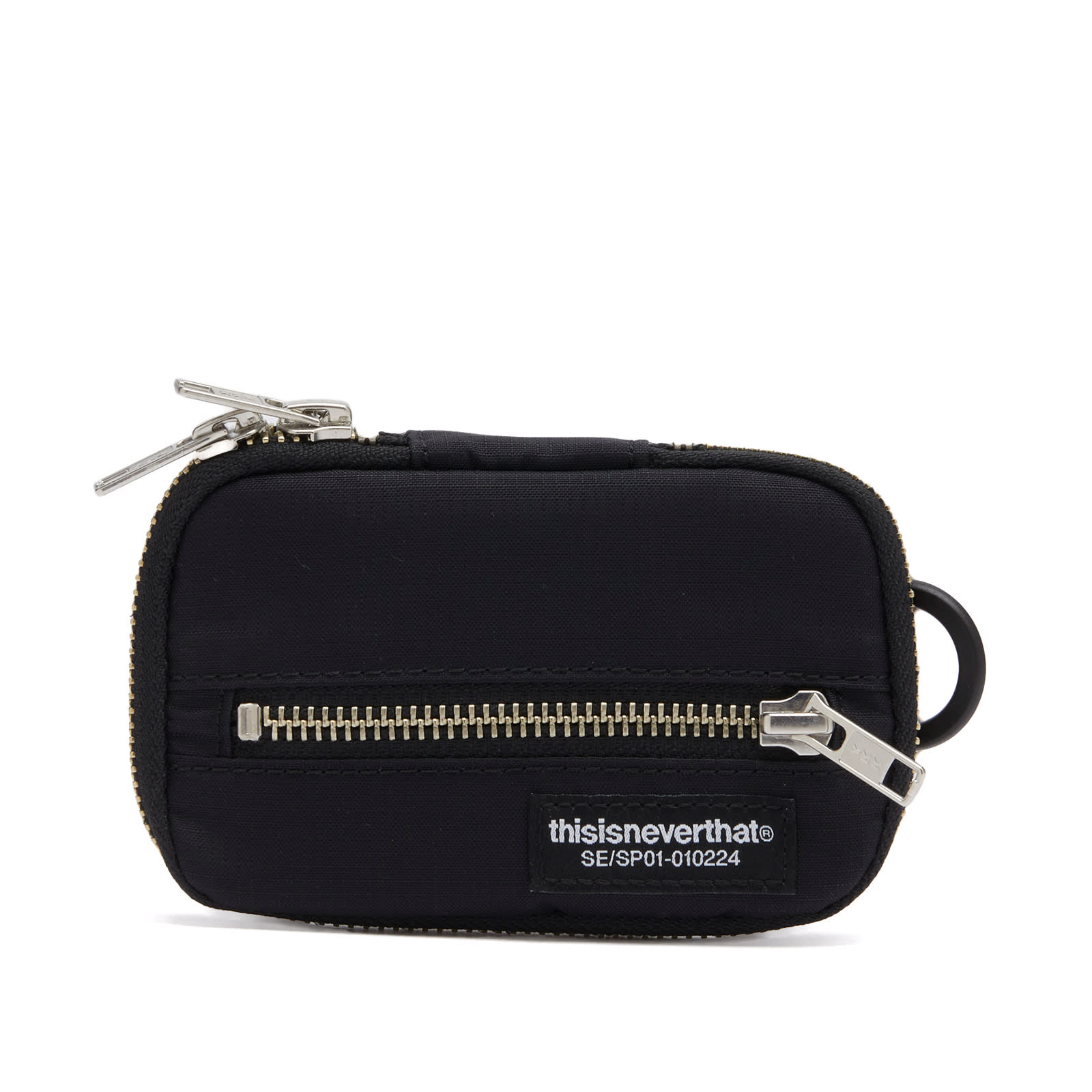 THISISNEVERTHAT Cordura Zip Wallet Black | END. (IT)