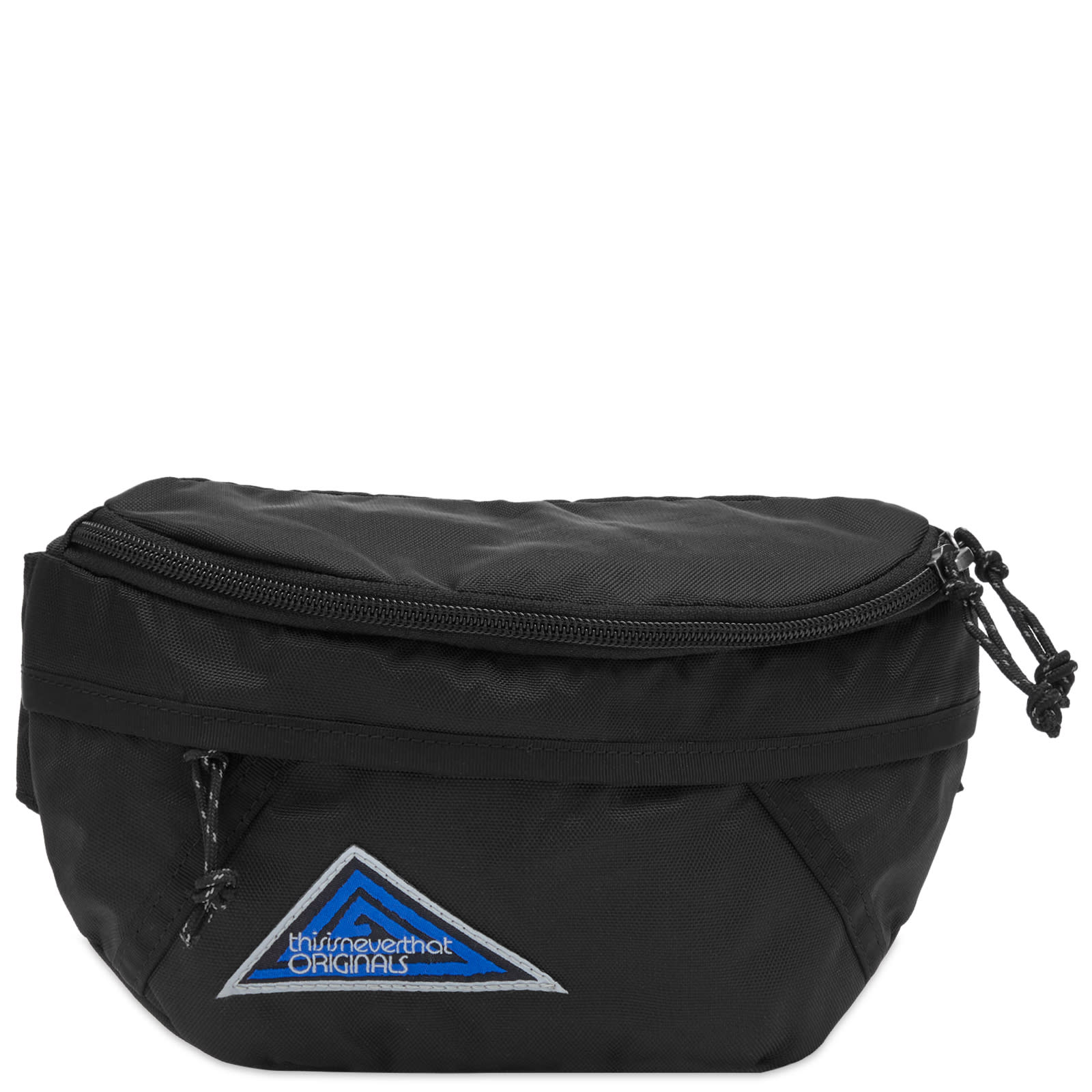 THISISNEVERTHAT Washed Nylon Waist Bag Black | END. (US)