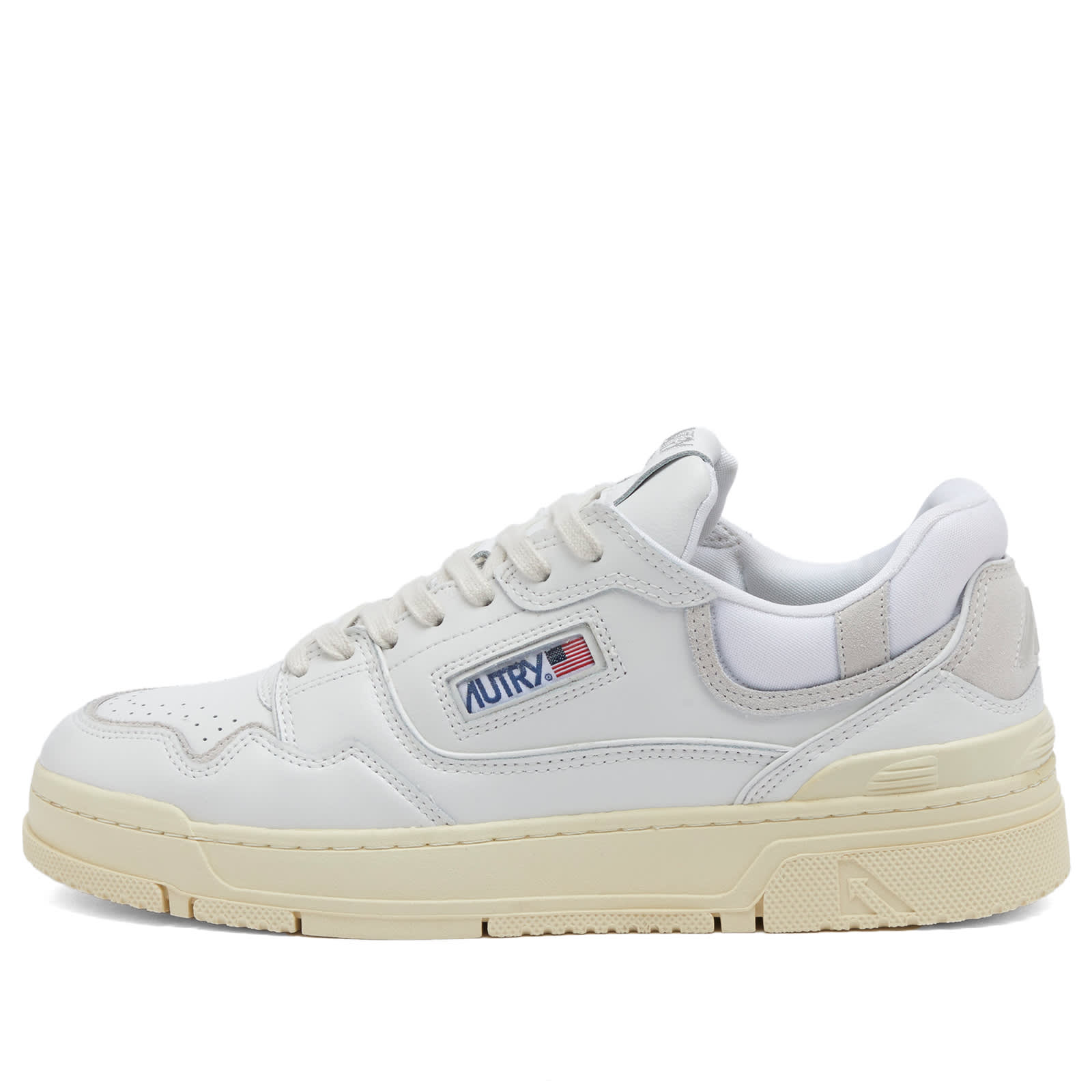 Autry Men's CLC Low Leather Sneaker in Multi - ROLMMM41