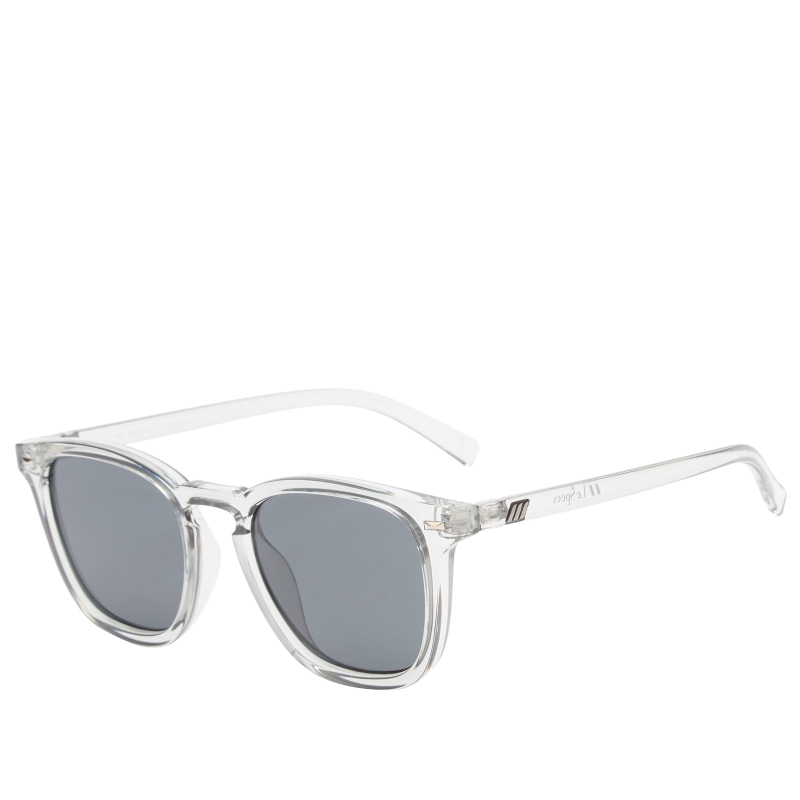 Le Specs Unisex Pewter No Biggie Sunglasses