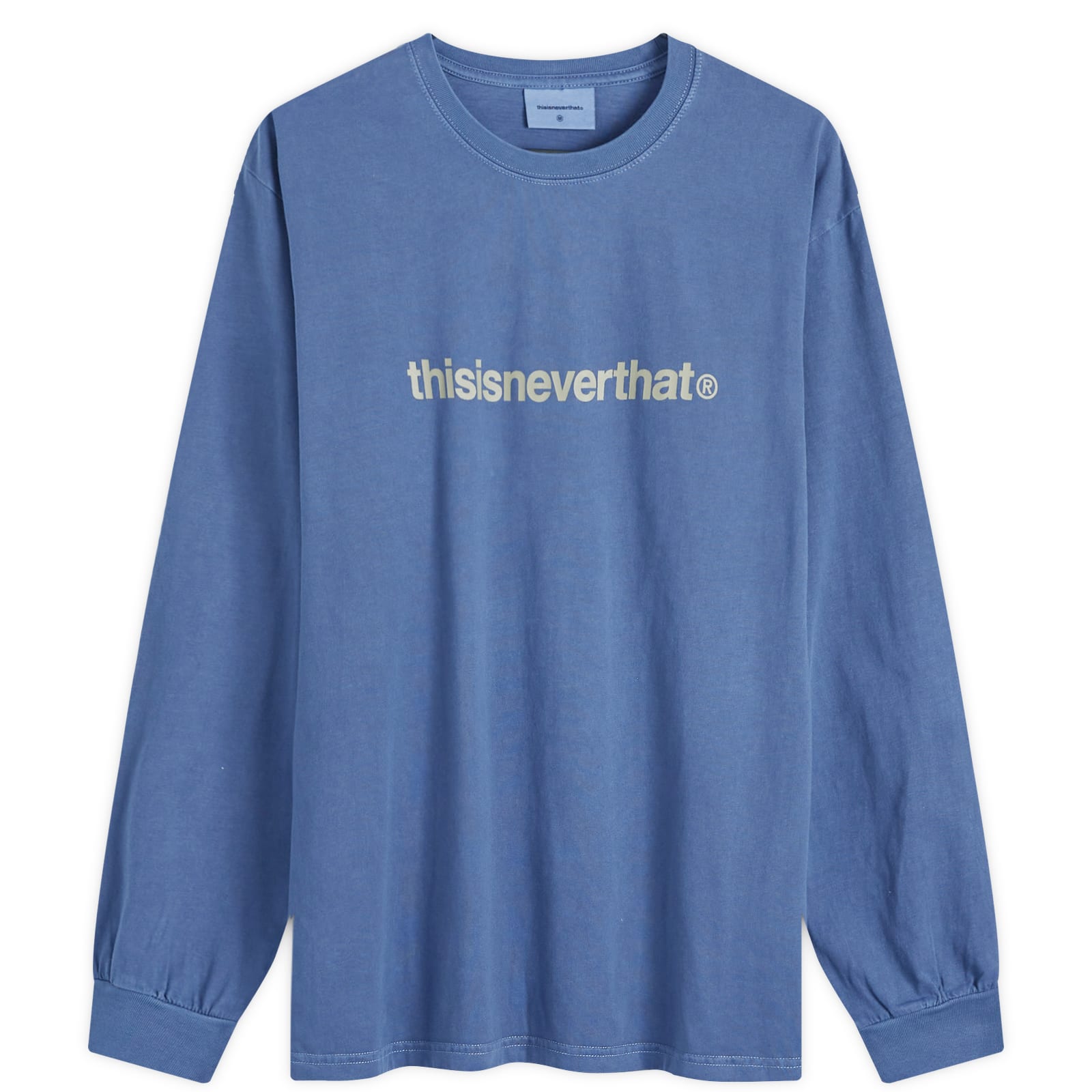 【THISISNEVERTHAT】THAT Waffle L/S Tee Warm Blue MUSINSA | thisisneverthat® THAT Waffle L/S Tee Warm Blue