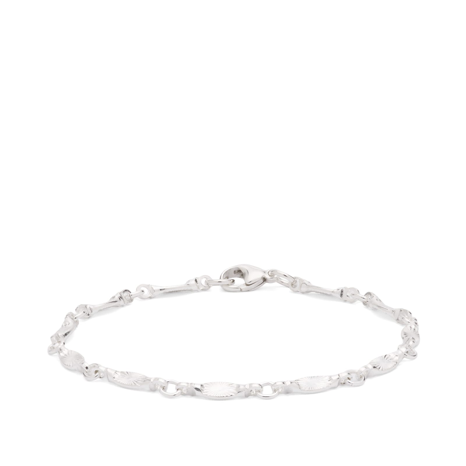 Maple Men’s Sunburst Bracelet Silver