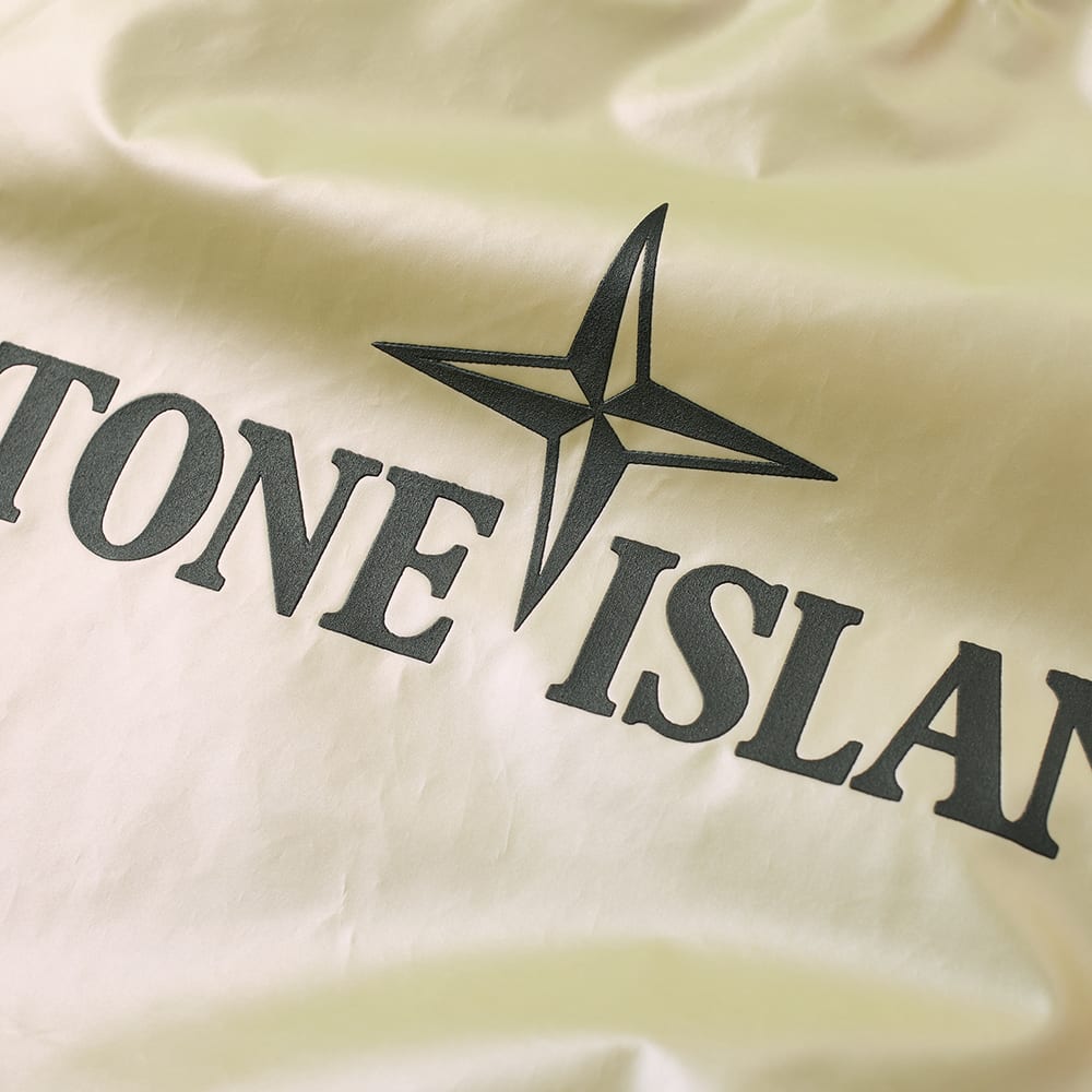 Stone island iridescent reflex mat popover moc neck jacket clearance