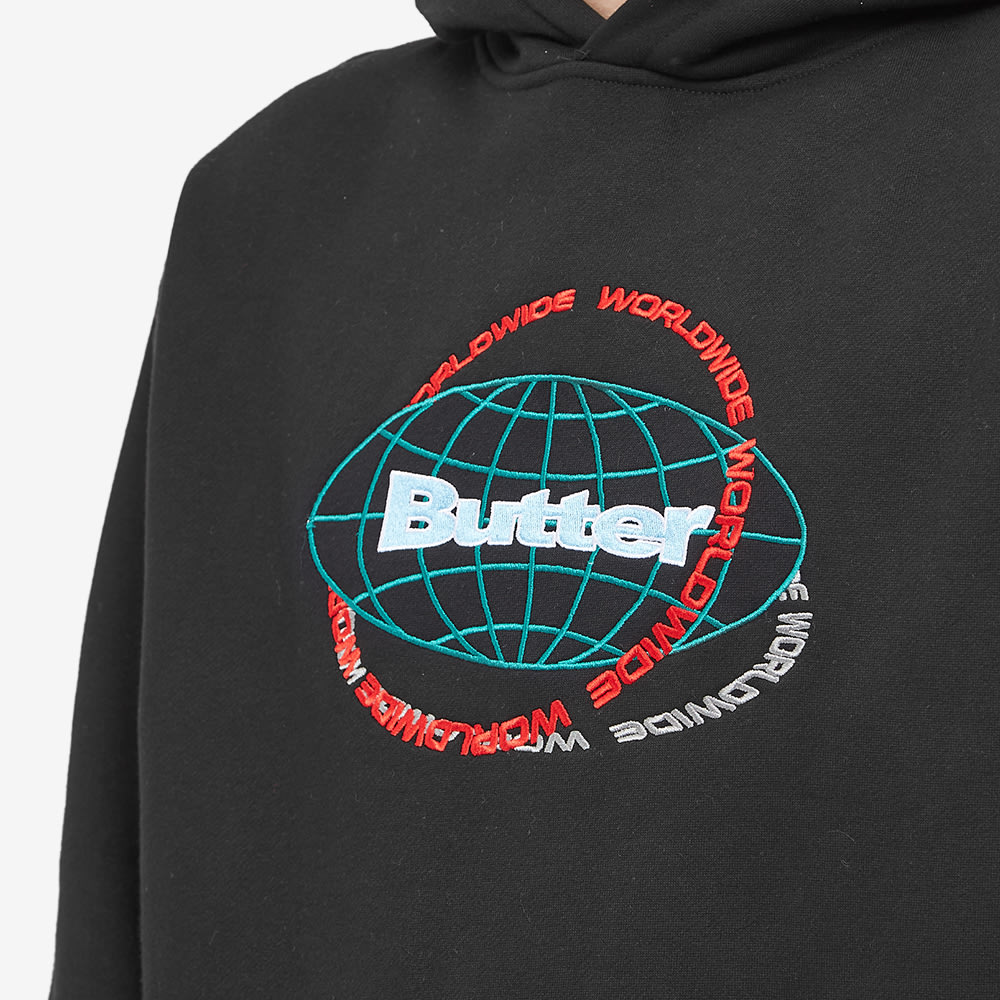 Butter Goods Geo Hoodie Black | END.