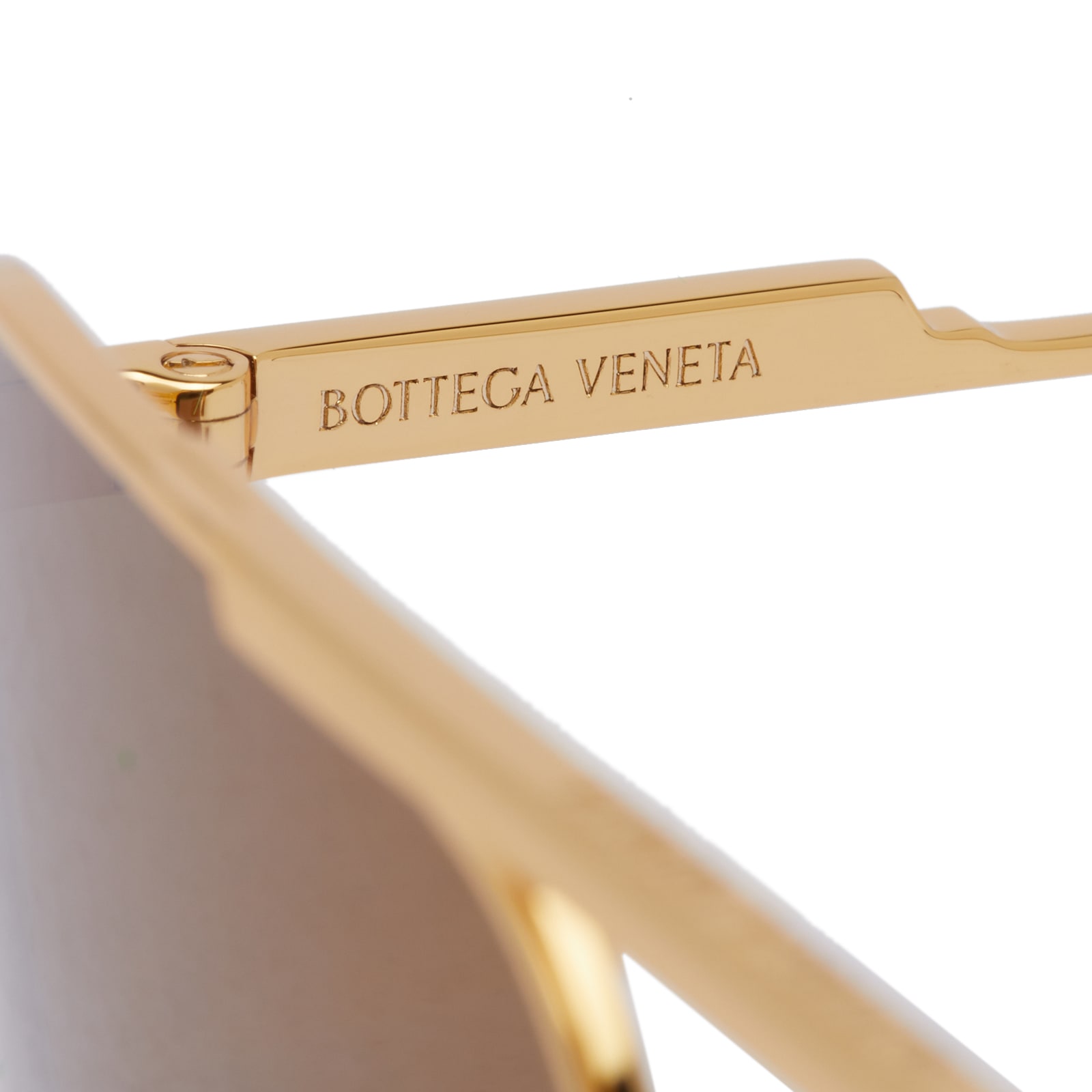 NEW BOTTEGA VENETA BV1236S 002 UNISEX GOLD SUNGLASSES Bottega Veneta Gold Sunglasses for Women for sale | eBay main image 2
