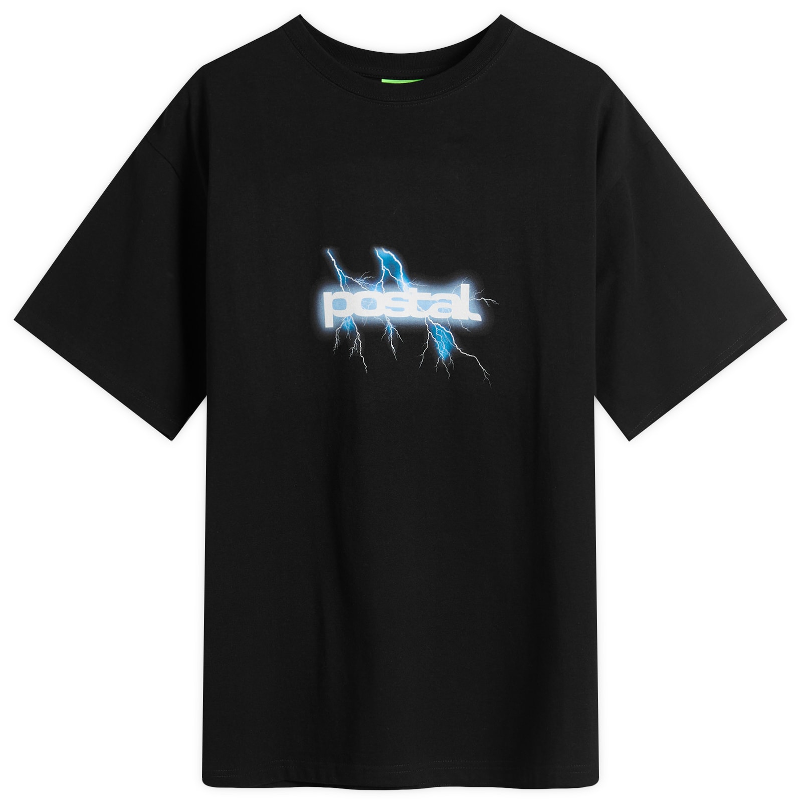 POSTAL Men’s Lightning T-Shirt Black