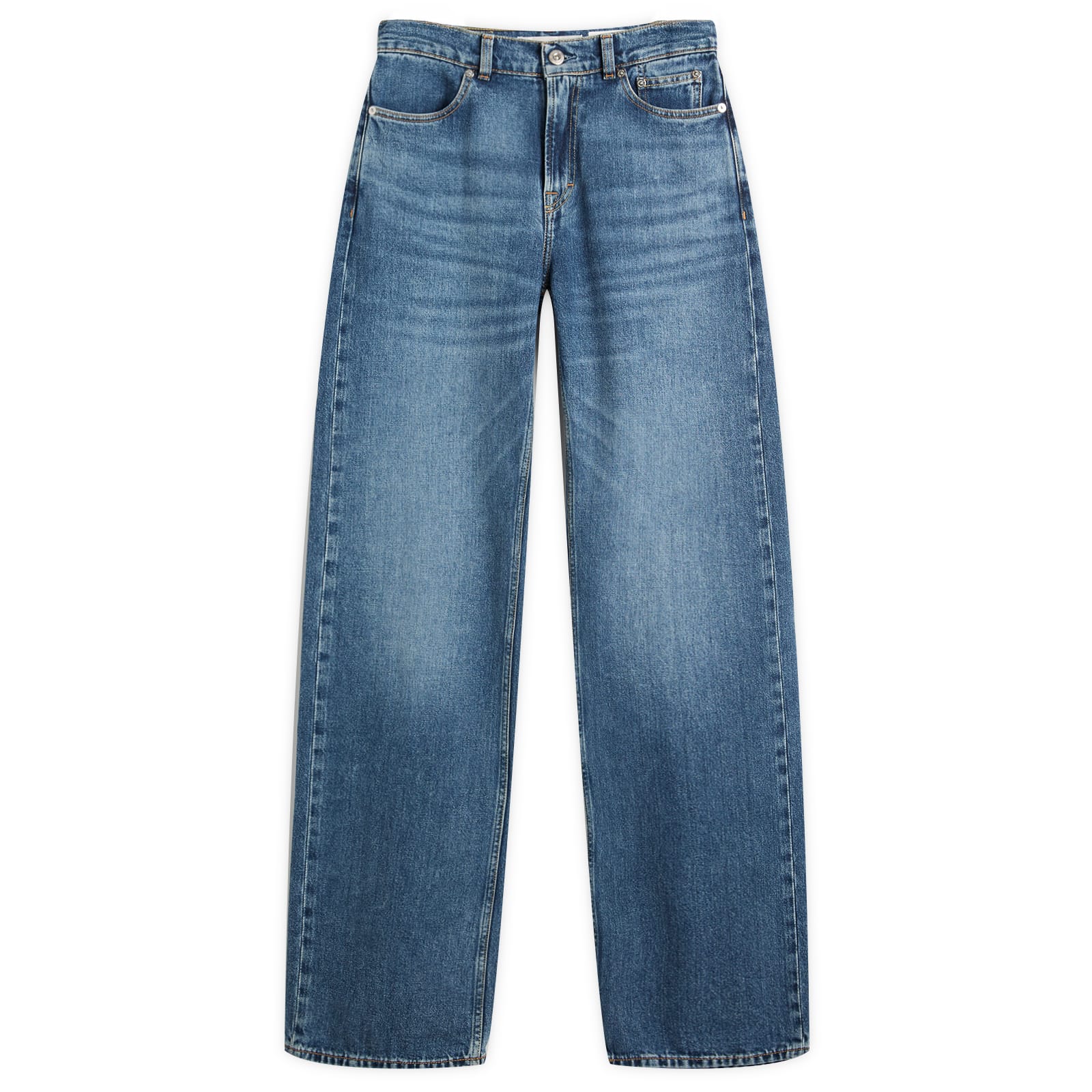 (PRE PACK) Low Waist Baggy Wide Jeans with Waist Band Lace EP3665