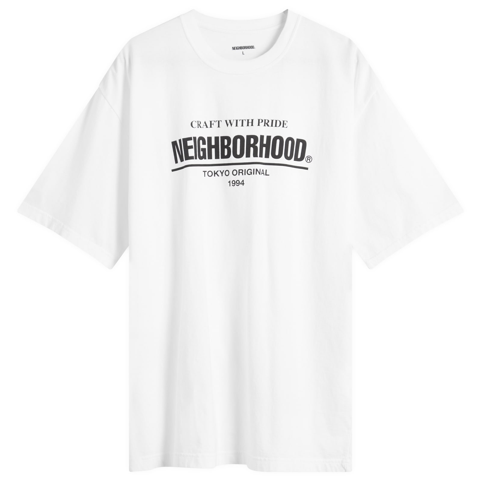 Neighborhood Men's x Malbon Golf SS-2 T-Shirt Green - Curated Menswear
