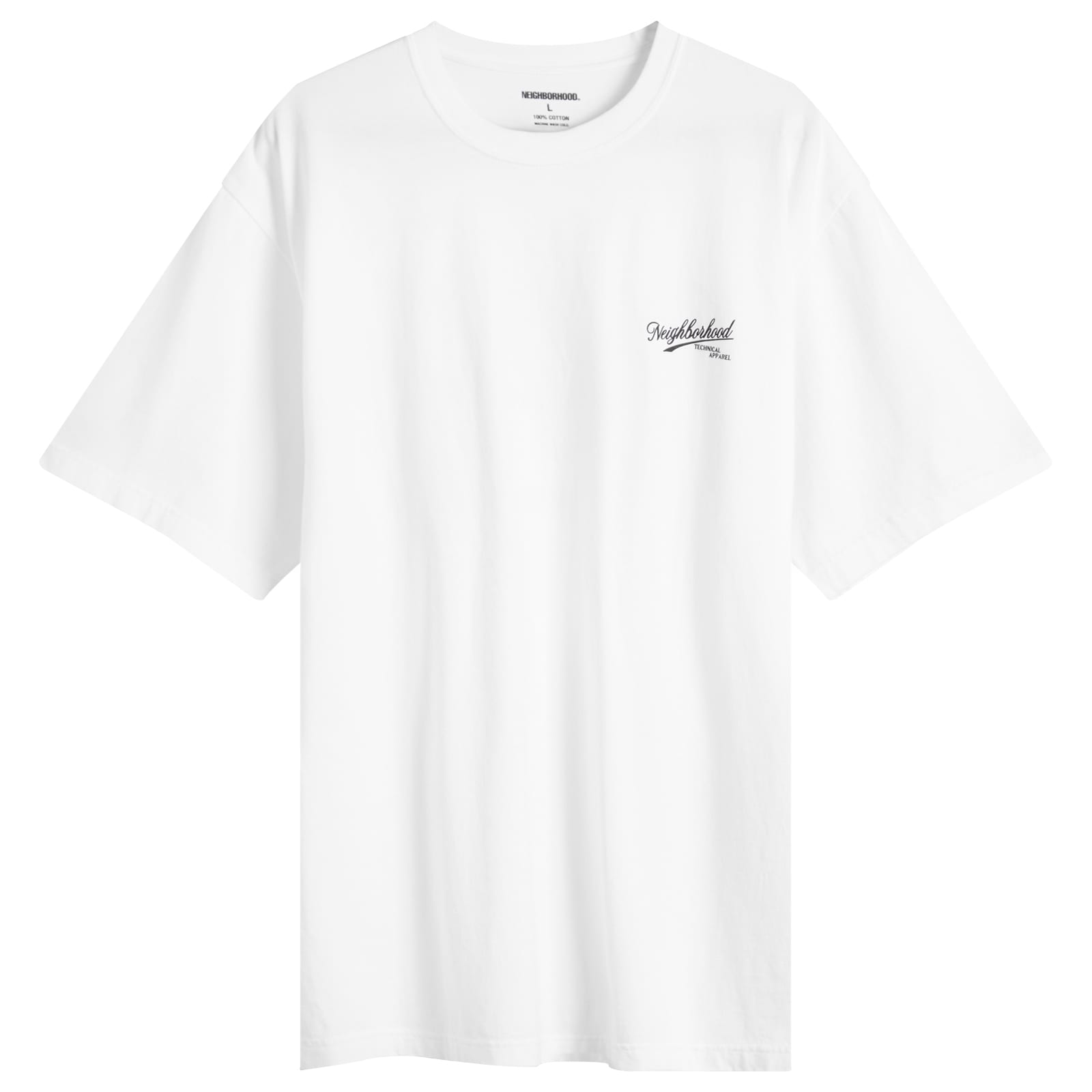 Neighborhood Men's SS-8 Cards T-Shirt White - Curated Menswear