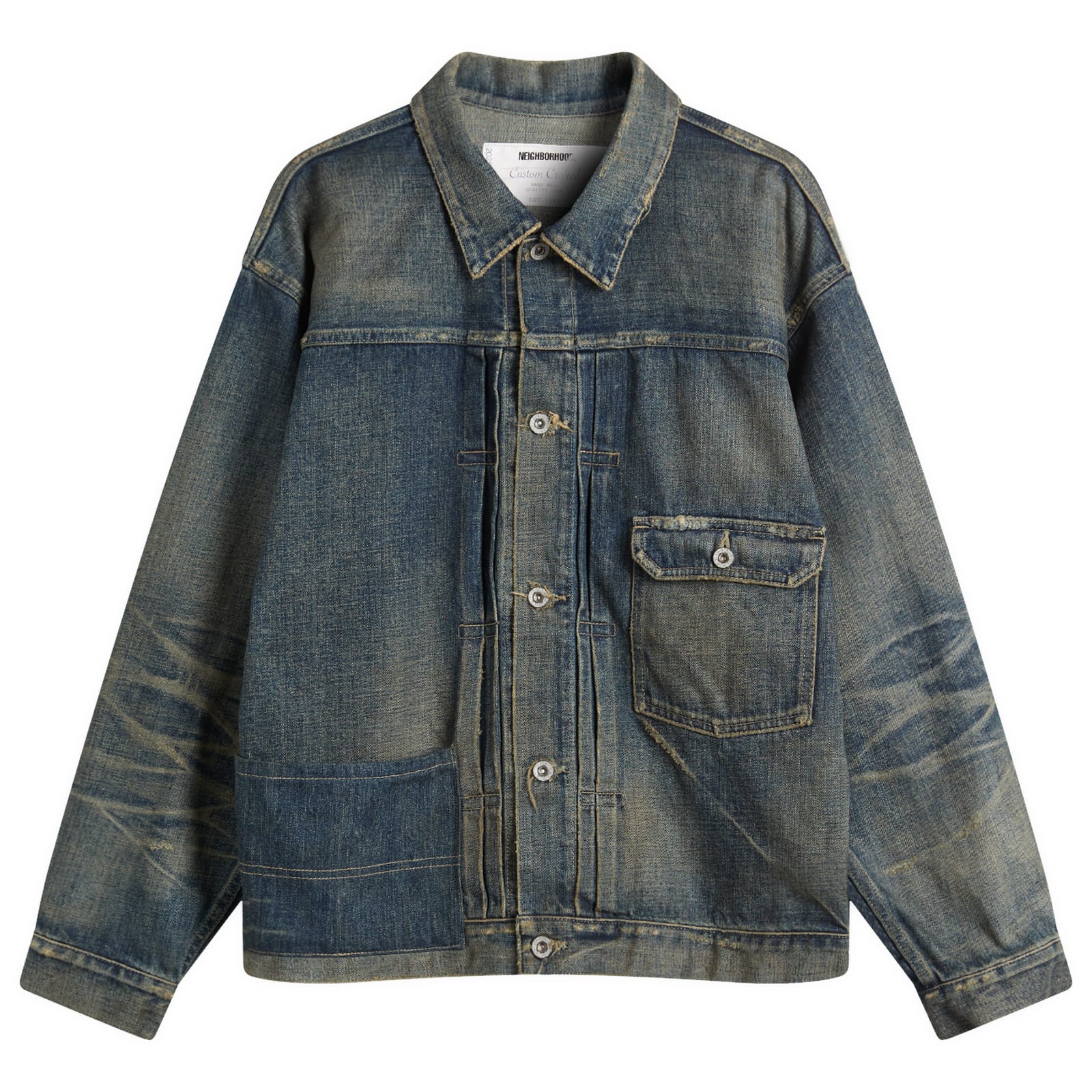 ジャケット・アウター NEIGHBORHOOD SAVAGE DENIM TYPE-1 JACKET NEIGHBORHOOD Savage Denim Type-1 Jacket Black | HAVEN