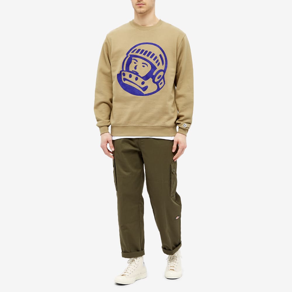 Billionaire Boys Club Chainstitch Astro Logo Crew Sweat Stone END