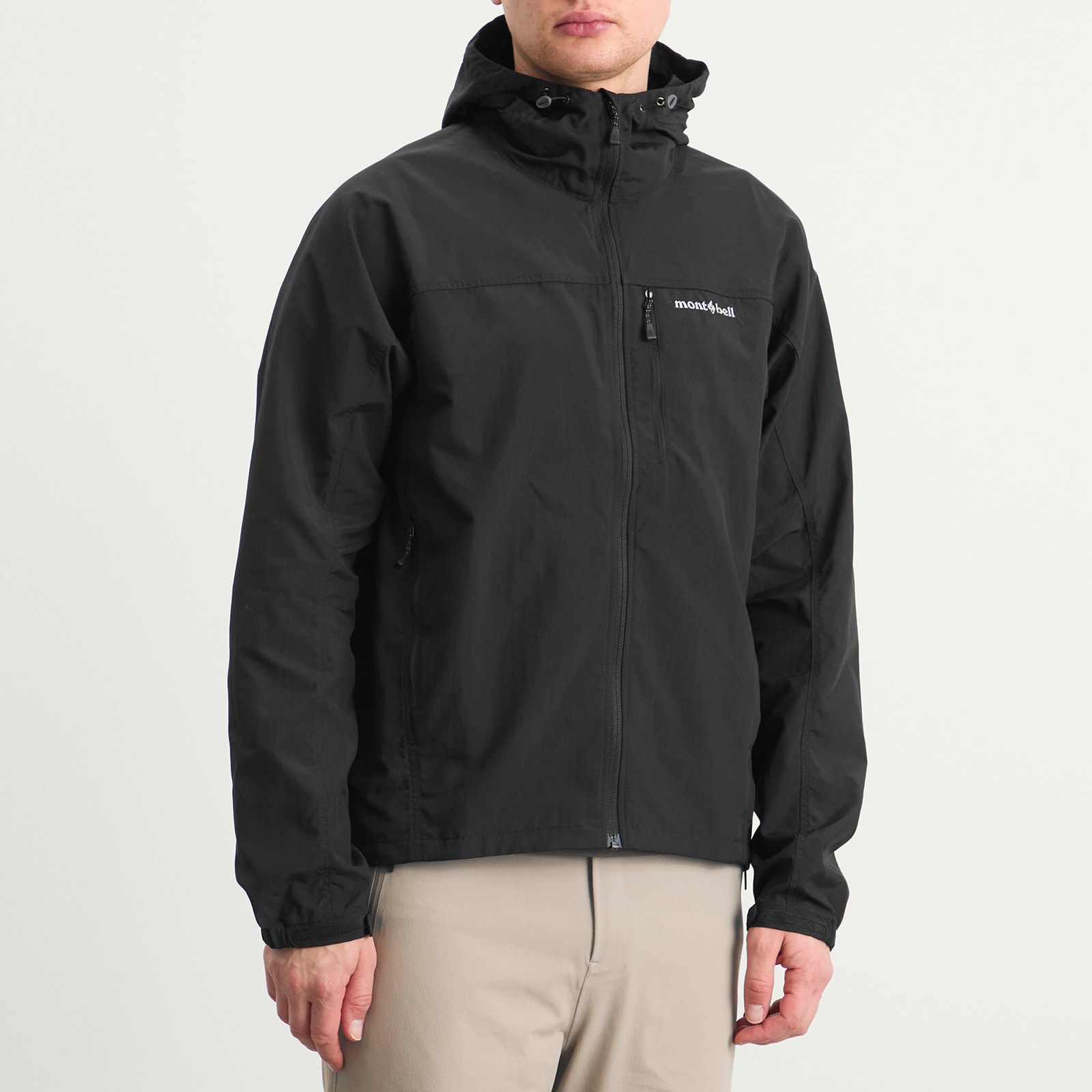 Montbell Men's O.D. Hooded Jacket Black - Curated Menswear