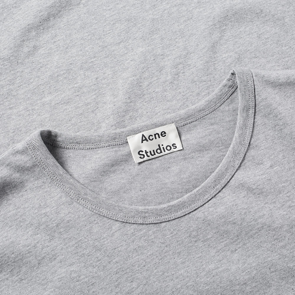 Acne Studios Niagara Tee Zinc Grey Melange | END. (US)