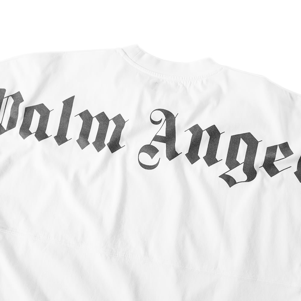 Palm Angels Over Fit Tee White & Black | END. (UK)