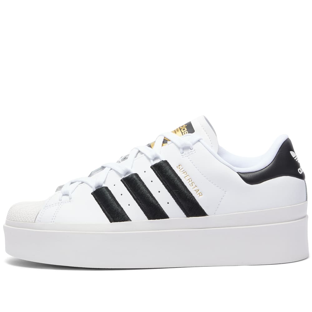 Adidas Superstar Bonega W White, Core Black & Gold Metallic | END. (GB)