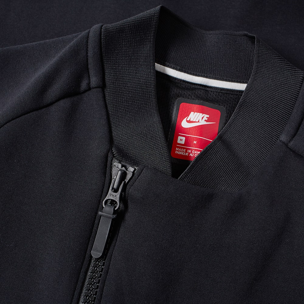 jd nike tech fleece black