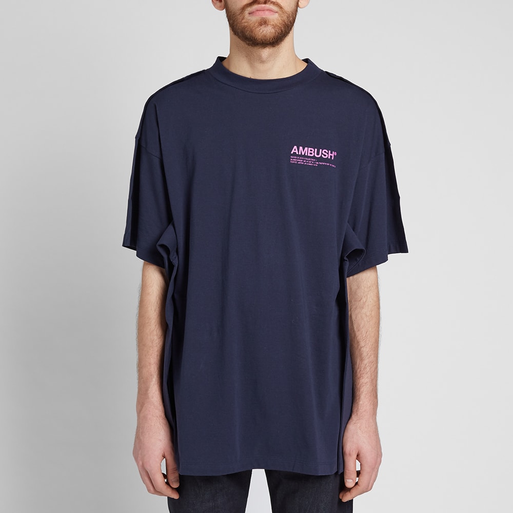 Ambush t shirt blue clearance