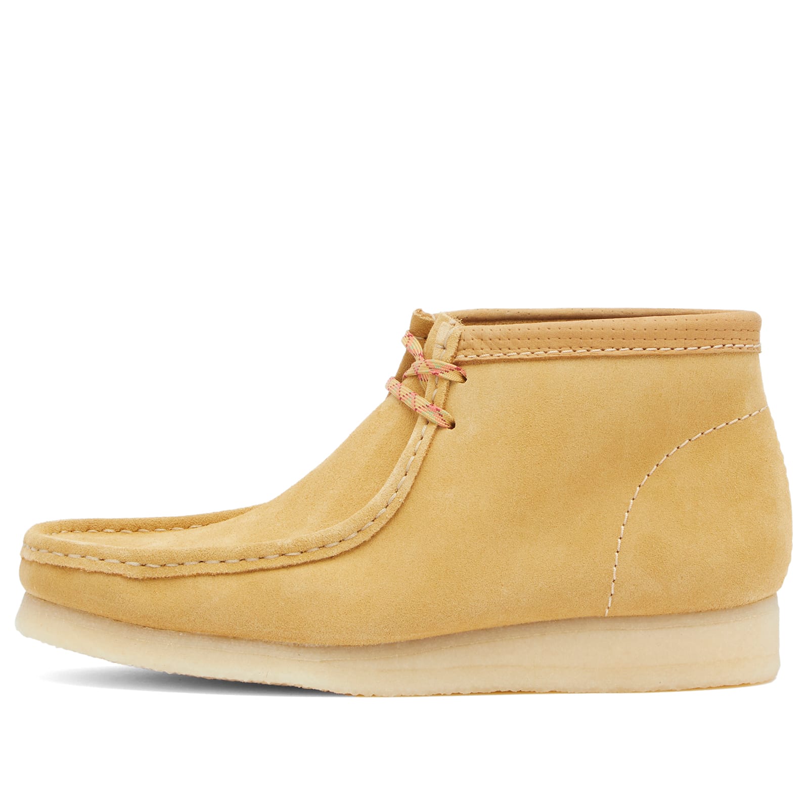 Clarks Originals Men's Wallabee Boot in Golden Tan Suede - 26181131-BRN