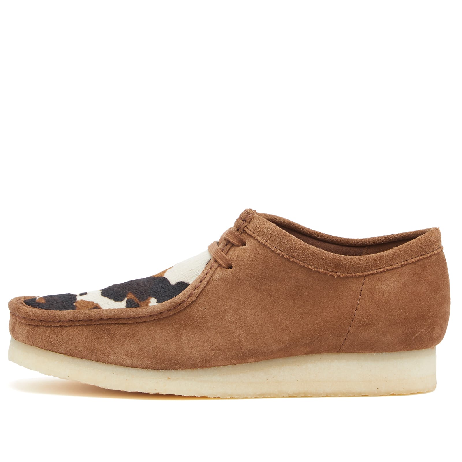 Clarks Originals Men's Wallabee Cow in Cola Interest - 26181143-MUI
