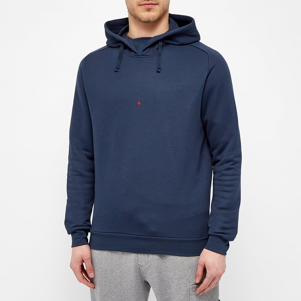 stone island avio blue sweatshirt