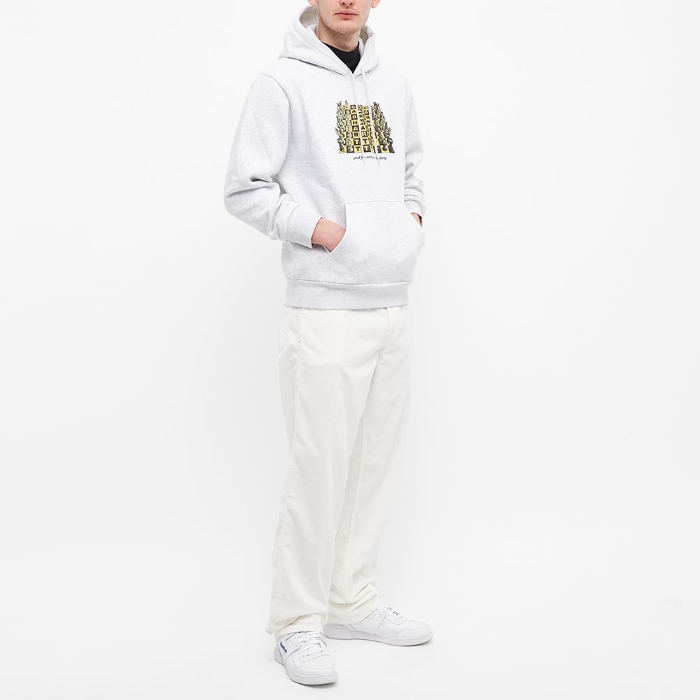 Carhartt WIP Hooded Chessboard Crew Sweat Ash Heather | END.