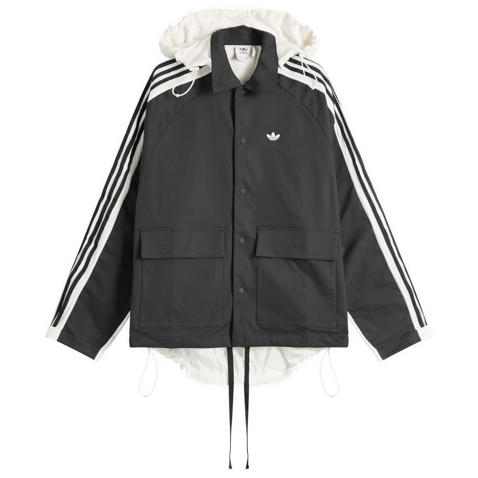 Adidas Men's Originals R3CD Windbreaker Jacket Black Curated
