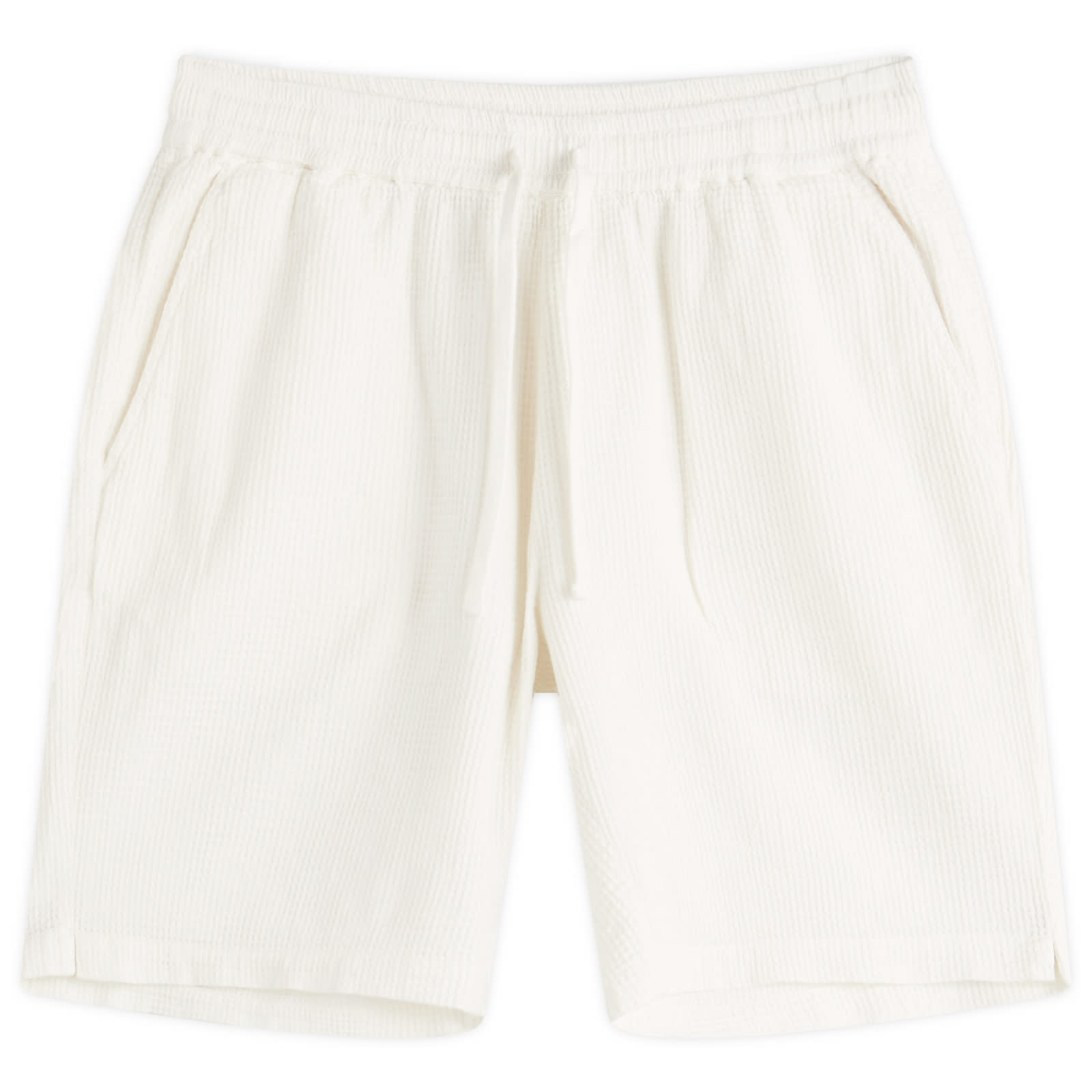 Universal Works Men's Ecru Nippon Waffle Simple Short