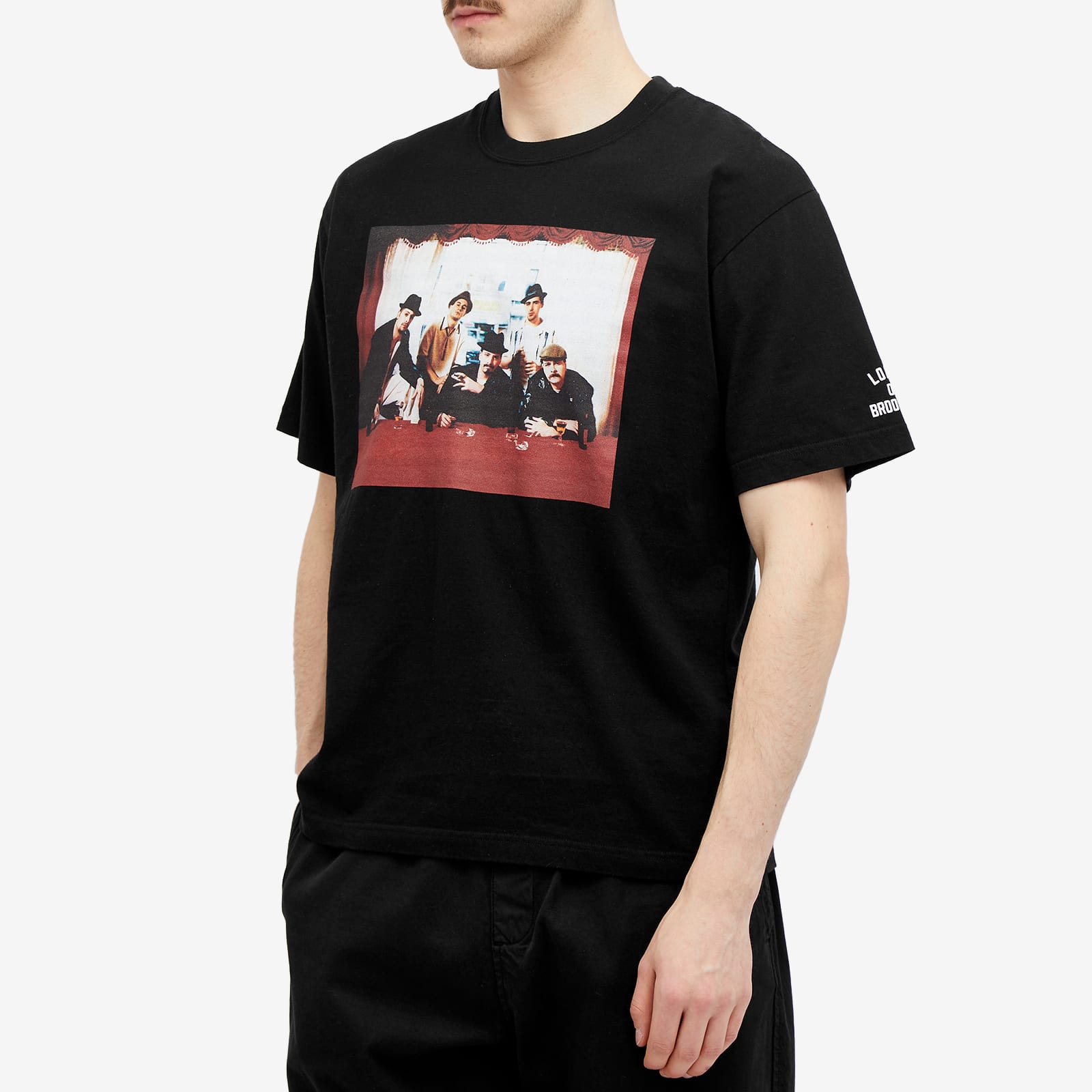 Neighborhood Men's x Lordz of Brooklyn 3 T-Shirt Black - Curated