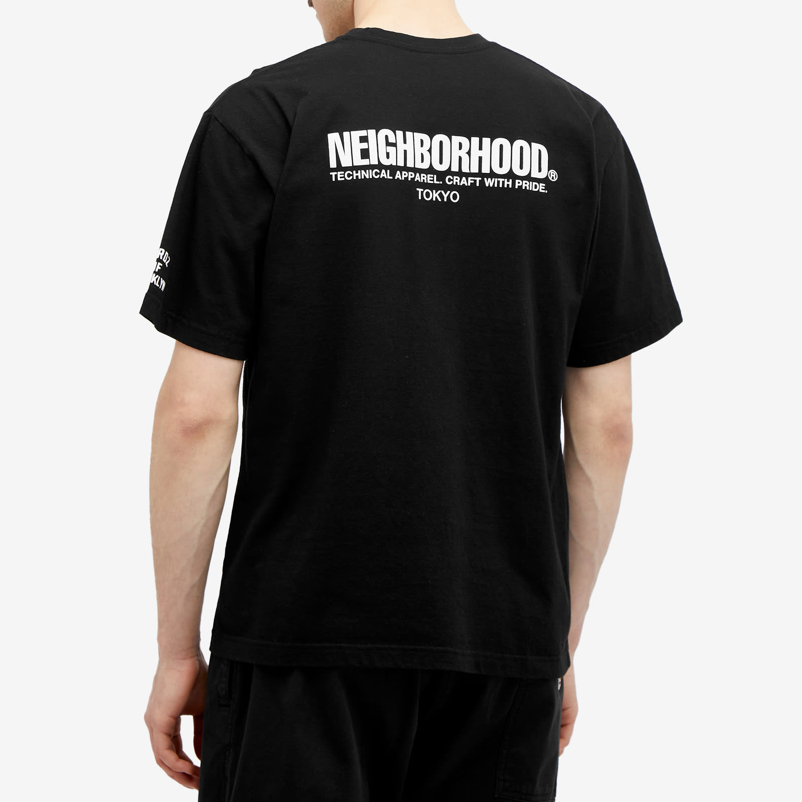 NEIGHBORHOOD ブラック Tシャツ Lサイズ NEIGHBORHOOD ネイバーフッド 23SS ×Yohji Yamamoto T-SHIRT