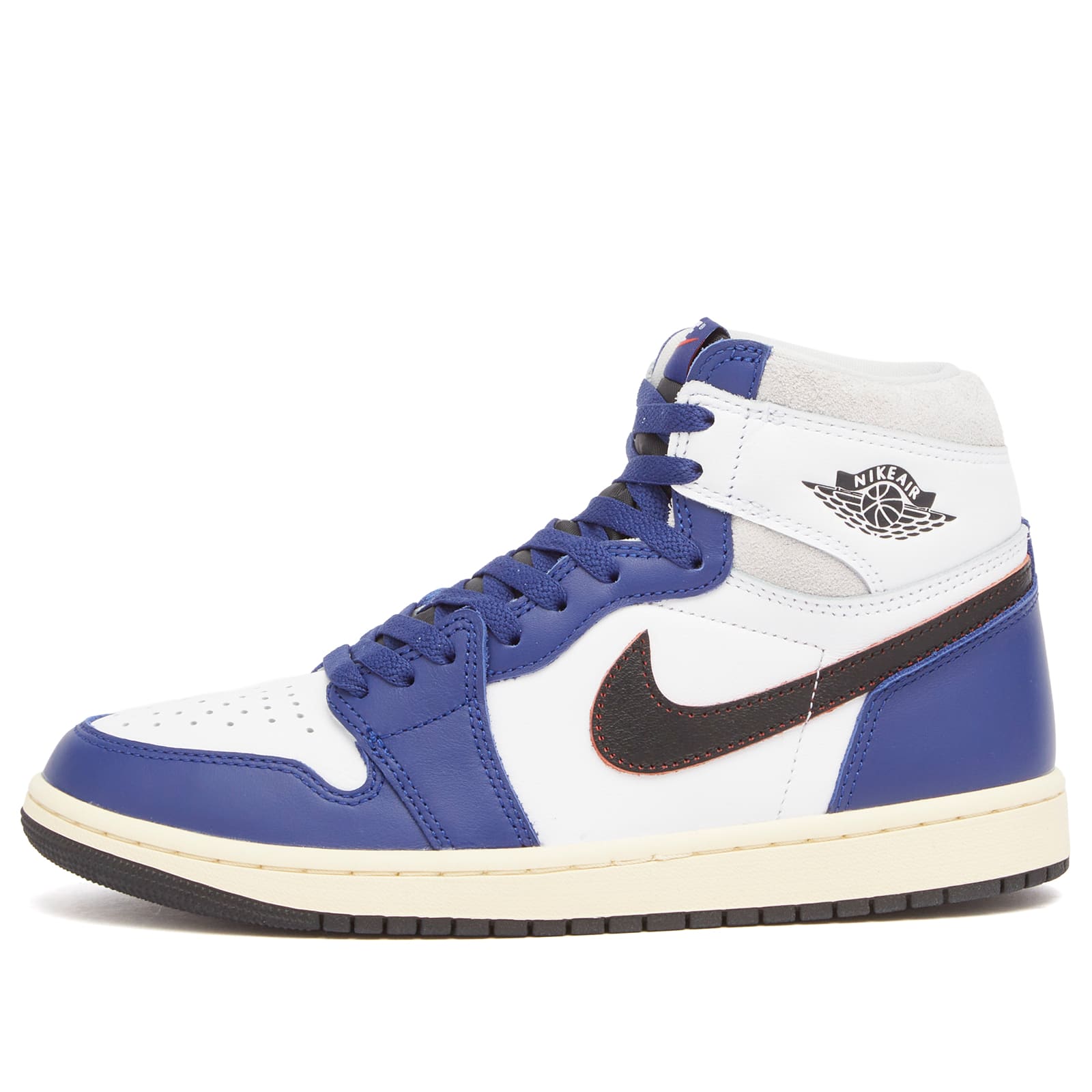 スニーカー Air Jordan 1 Retro Hi Og Rmstd Sneaker Air Jordan 1 Retro Hi Og Rmstd Sneaker (Black, Sail