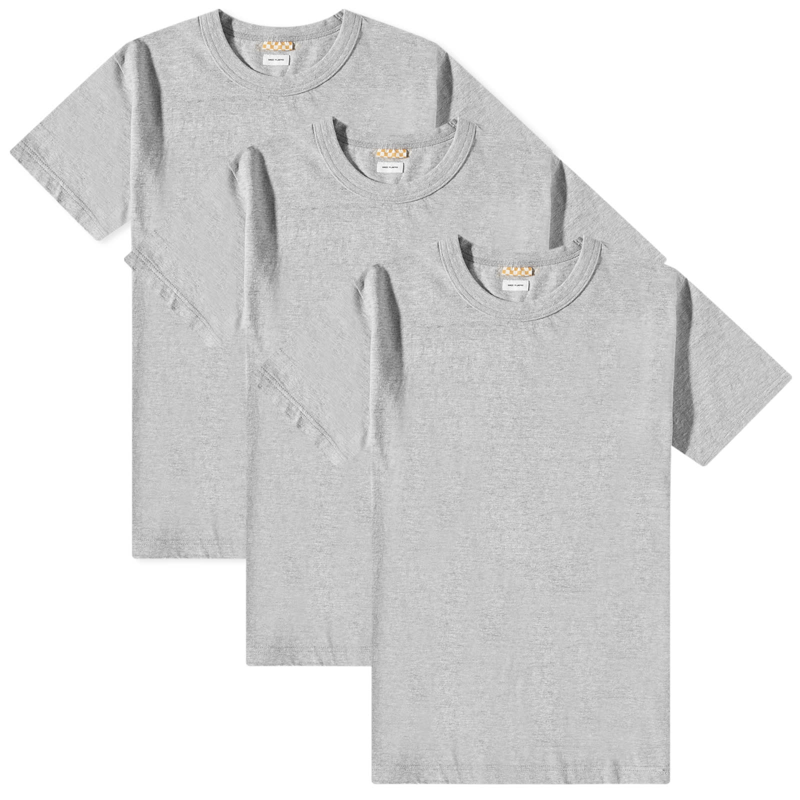 Visvim Sublig 3 Pack Wide T Shirt Grey END visvim-sublig-3-pack-wide-t-shirt-grey-end