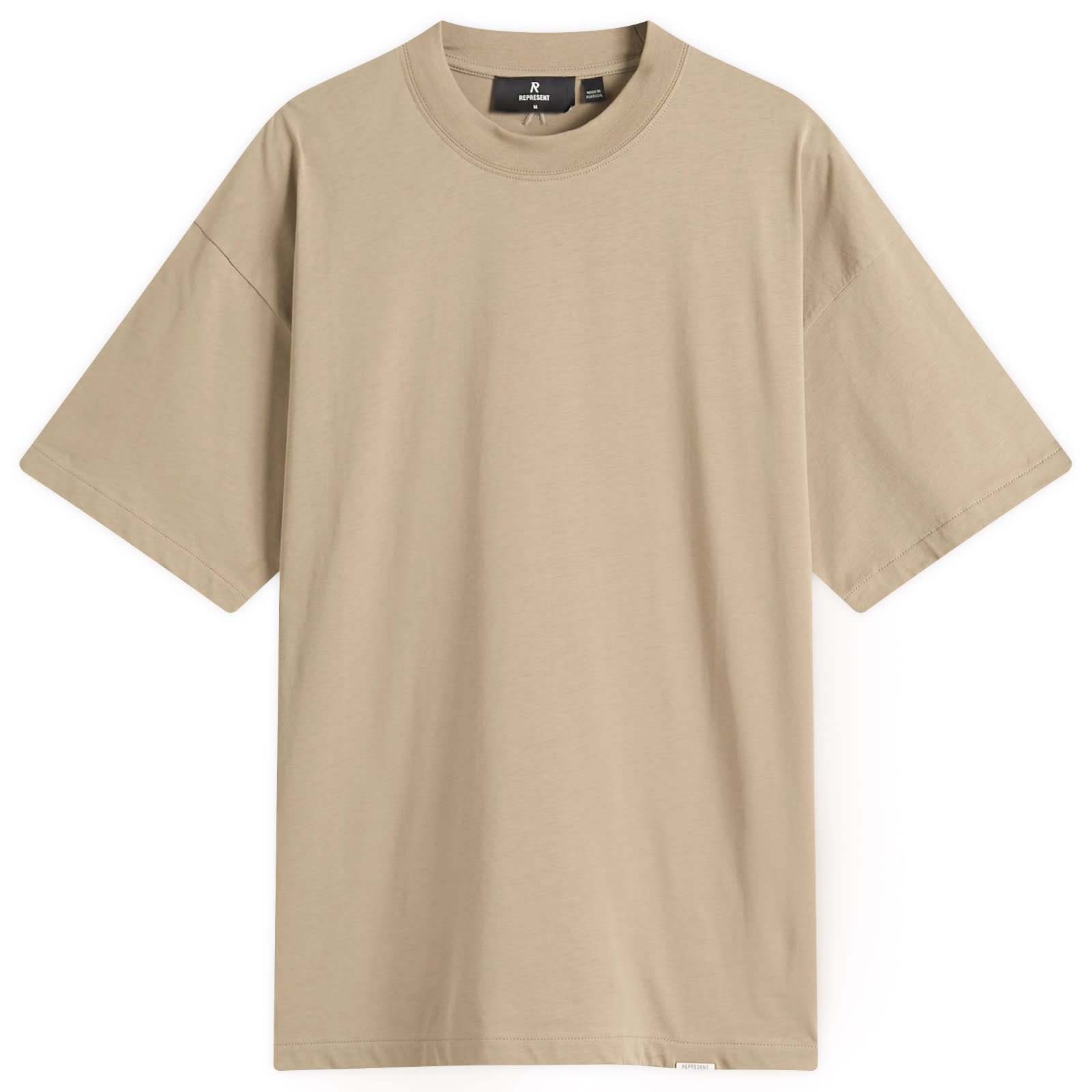Tシャツ・カットソー REPRESENT INITIAL COTTON OVERSIZE T-SHIRT Initial Oversized T-Shirt - Black | REPRESENT