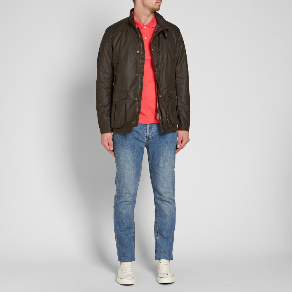 barbour leeward wax