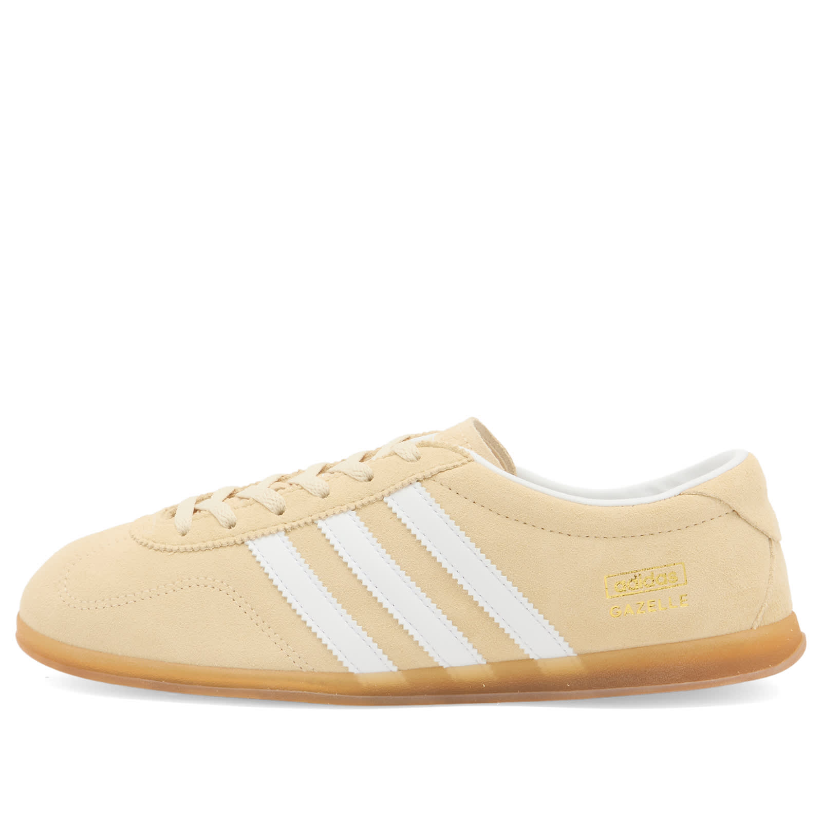国内配送 adidas GAZELLE LO PRO W SAND STRATA/F.WHITE/GUM adidas Gazelle Lo Pro W Sand Strata & White | END. (US)